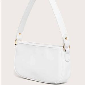 Simple white purse